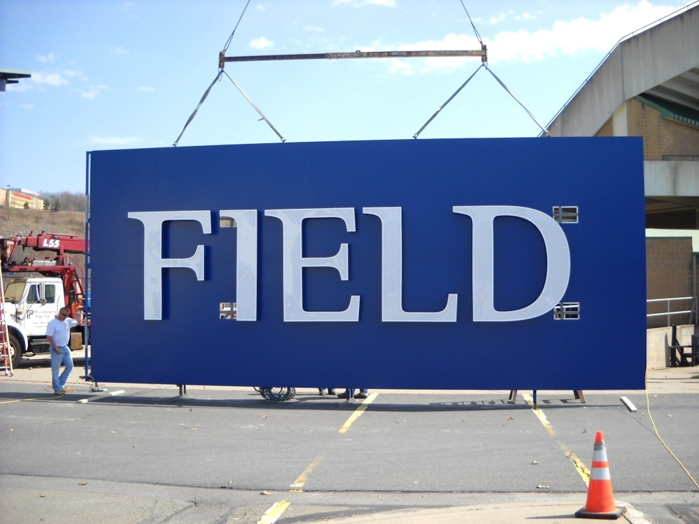 PNC Bank Field SIgn