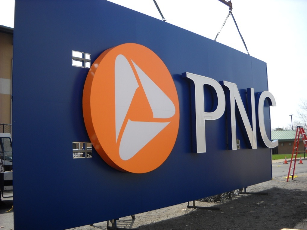 PNC Bank Field SIgn
