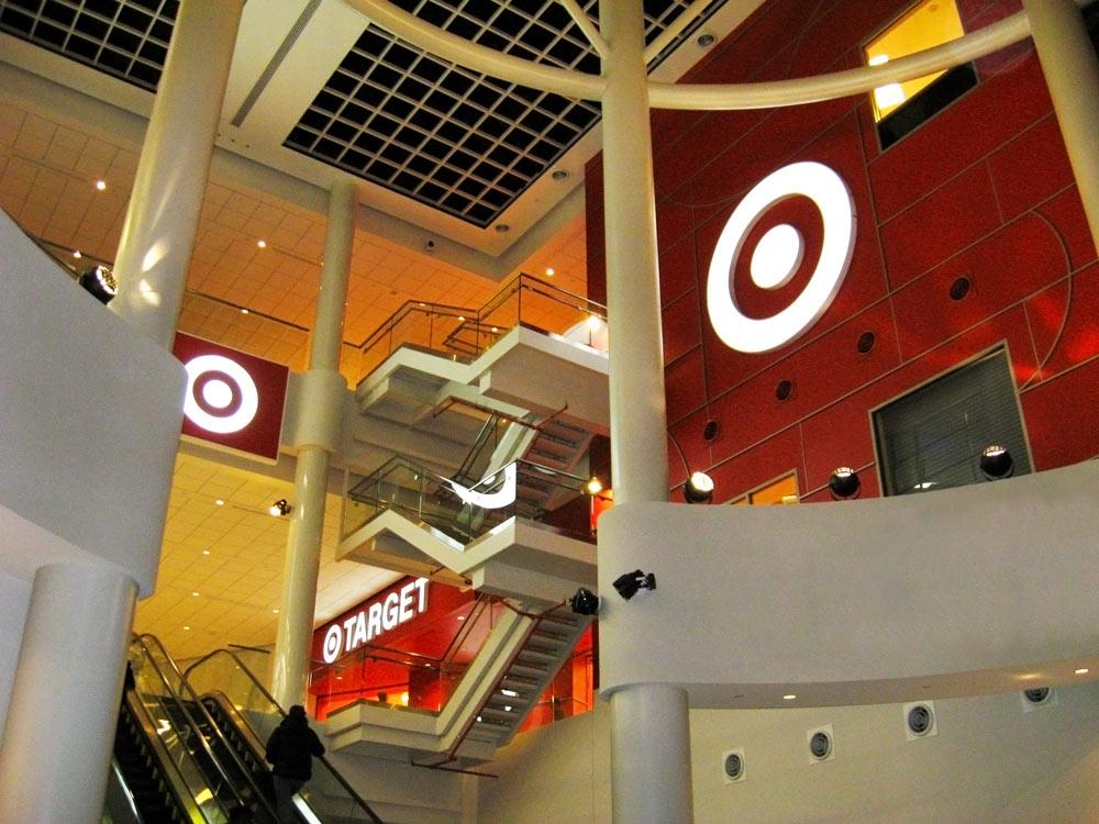 PSCO - Target interior company sign.