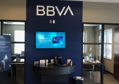 BBVA Interior Signs